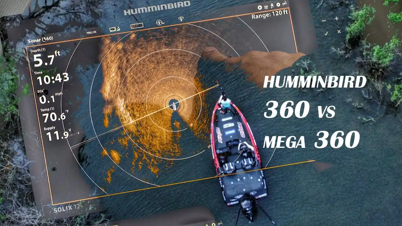 Humminbird 360 Fish Finder vs Mega 360